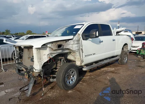 2018 Nissan Titan Xd Sv Diesel z USA, uszkodzony, nr VIN 1N6BA1F41JN526144